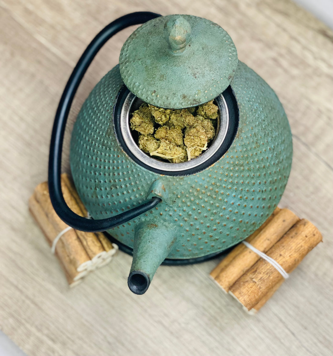 Recette pour une infusion aux fleurs de CBD